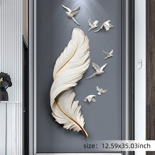 3D Wall Feather 3D Wall Feather